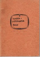 Kunden + Lieferantenbuch