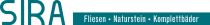 SIRA Fliesen Naturstein Komplettbäder